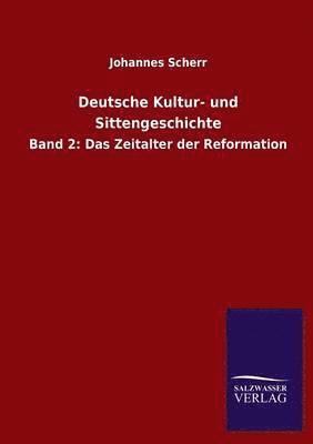 bokomslag Deutsche Kultur- und Sittengeschichte