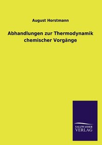 bokomslag Abhandlungen zur Thermodynamik chemischer Vorgnge