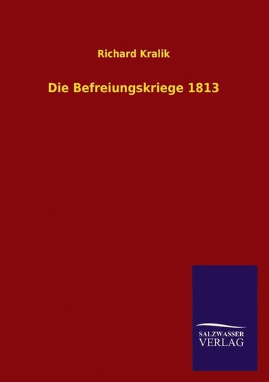 bokomslag Die Befreiungskriege 1813