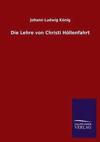 bokomslag Lehre von Christi Höllenfahrt