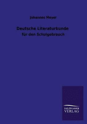 Deutsche Literaturkunde 1