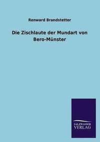 bokomslag Die Zischlaute Der Mundart Von Bero-Munster