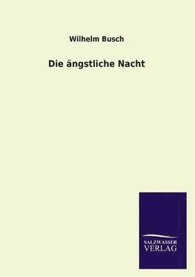 bokomslag Angstliche Nacht