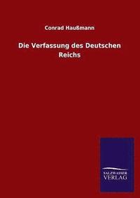bokomslag Die Verfassung des Deutschen Reichs