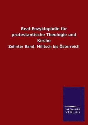 bokomslag Real-Enzyklopdie fr protestantische Theologie und Kirche