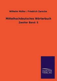 bokomslag Mittelhochdeutsches Worterbuch