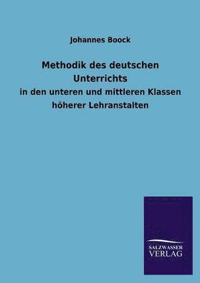 Methodik Des Deutschen Unterrichts 1