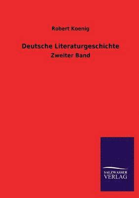 bokomslag Deutsche Literaturgeschichte