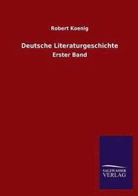 bokomslag Deutsche Literaturgeschichte