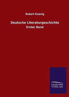 bokomslag Deutsche Literaturgeschichte