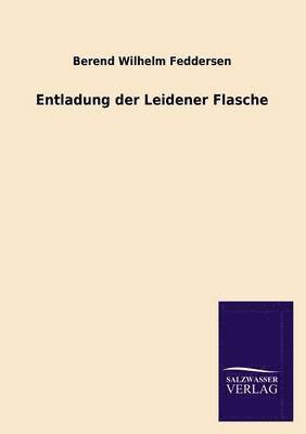 bokomslag Entladung Der Leidener Flasche