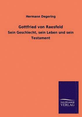 Gottfried Von Raesfeld 1