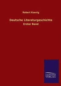 bokomslag Deutsche Literaturgeschichte