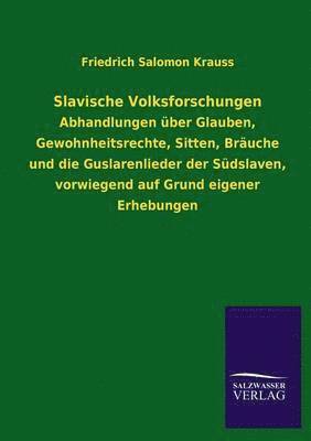 Slavische Volksforschungen 1