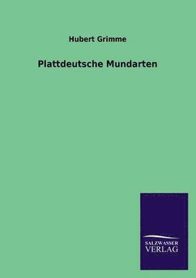 Plattdeutsche Mundarten 1