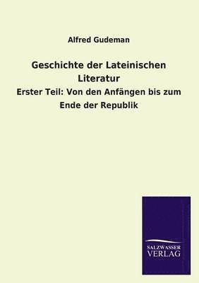 bokomslag Geschichte Der Lateinischen Literatur