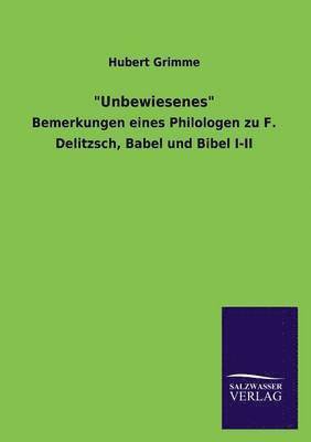 Unbewiesenes 1