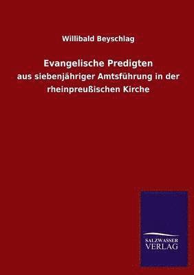 bokomslag Evangelische Predigten