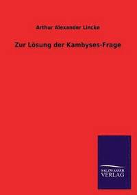 bokomslag Zur Losung Der Kambyses-Frage