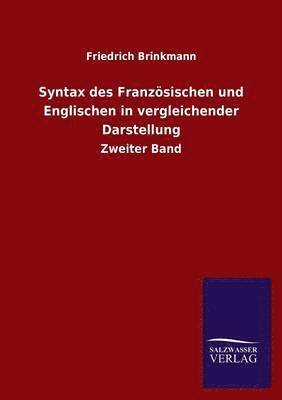 Syntax Des Franzosischen Und Englischen in Vergleichender Darstellung 1