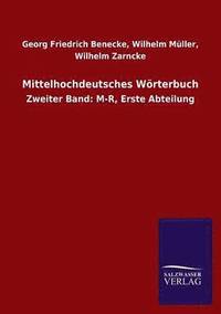 bokomslag Mittelhochdeutsches Woerterbuch