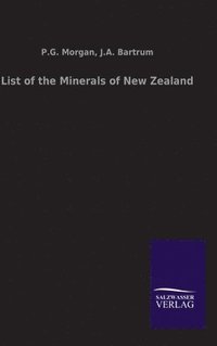 bokomslag List of the Minerals of New Zealand