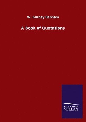 A Book of Quotations 1