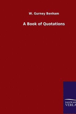 A Book of Quotations 1