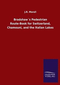 bokomslag Bradshaws Pedestrian Route-Book for Switzerland, Chamouni, and the Italian Lakes