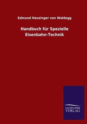 bokomslag Handbuch für Spezielle Eisenbahn-Technik