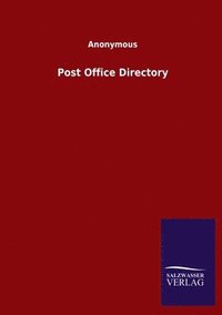 bokomslag Post Office Directory