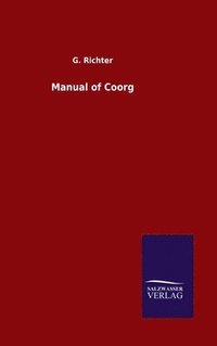 bokomslag Manual of Coorg