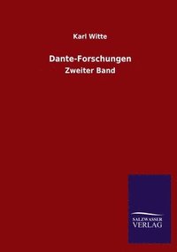 bokomslag Dante-Forschungen