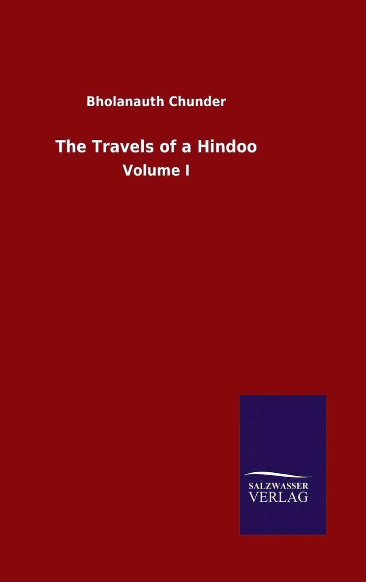 Travels of a Hindoo 1
