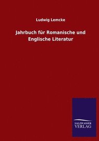 bokomslag Jahrbuch fr Romanische und Englische Literatur