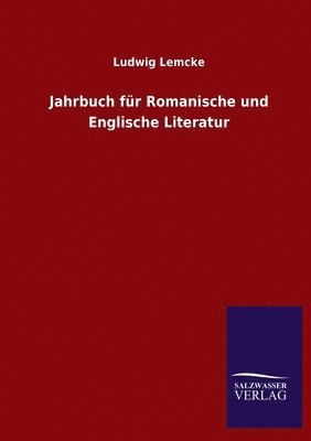 Jahrbuch fr Romanische und Englische Literatur 1