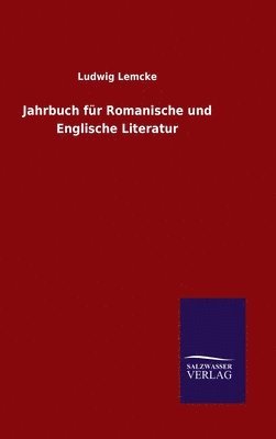 bokomslag Jahrbuch für Romanische und Englische Literatur