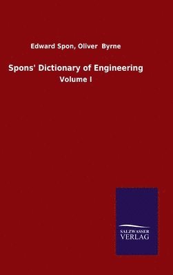 bokomslag Spons' Dictionary of Engineering