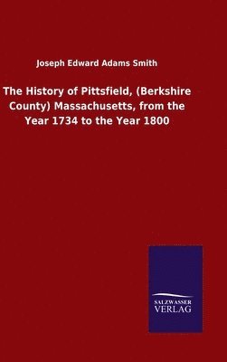 bokomslag The History of Pittsfield, (Berkshire County) Massachusetts, from the Year 1734 to the Year 1800