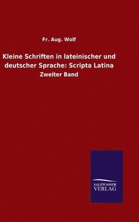 bokomslag Kleine Schriften in lateinischer und deutscher Sprache