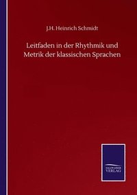 bokomslag Leitfaden in der Rhythmik und Metrik der klassischen Sprachen