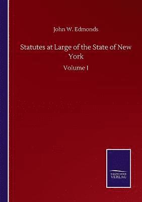 bokomslag Statutes at Large of the State of New York