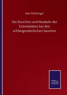 bokomslag Die Knochen und Muskeln der Extremitten bei den schlangenhnlichen Sauriern