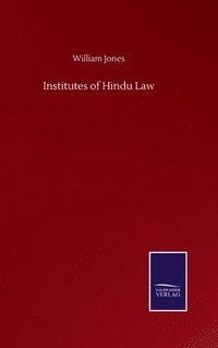 bokomslag Institutes of Hindu Law