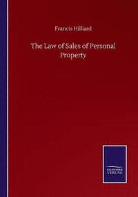 bokomslag The Law of Sales of Personal Property