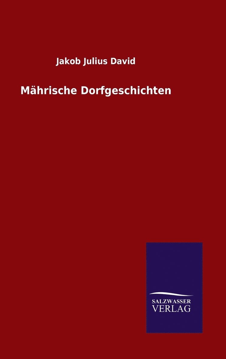 Mährische Dorfgeschichten