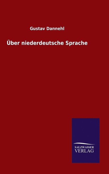 bokomslag ber niederdeutsche Sprache