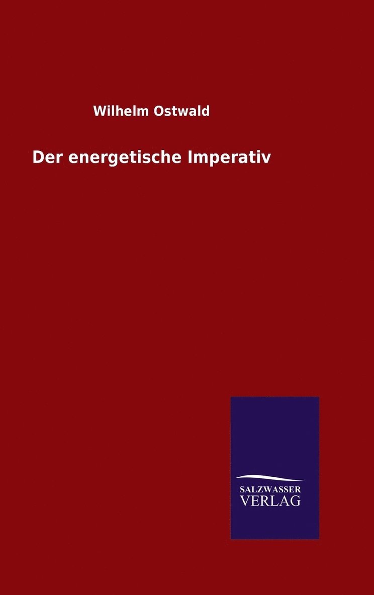 Der energetische Imperativ 1