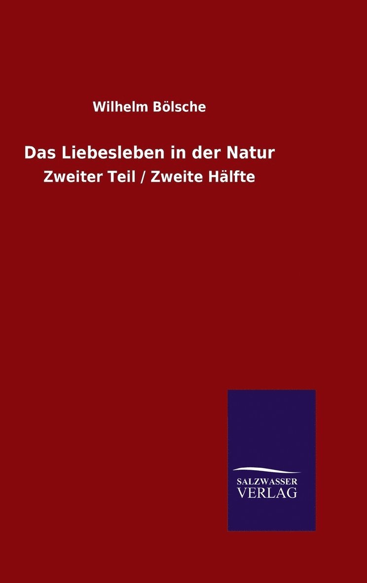 Das Liebesleben in der Natur 1