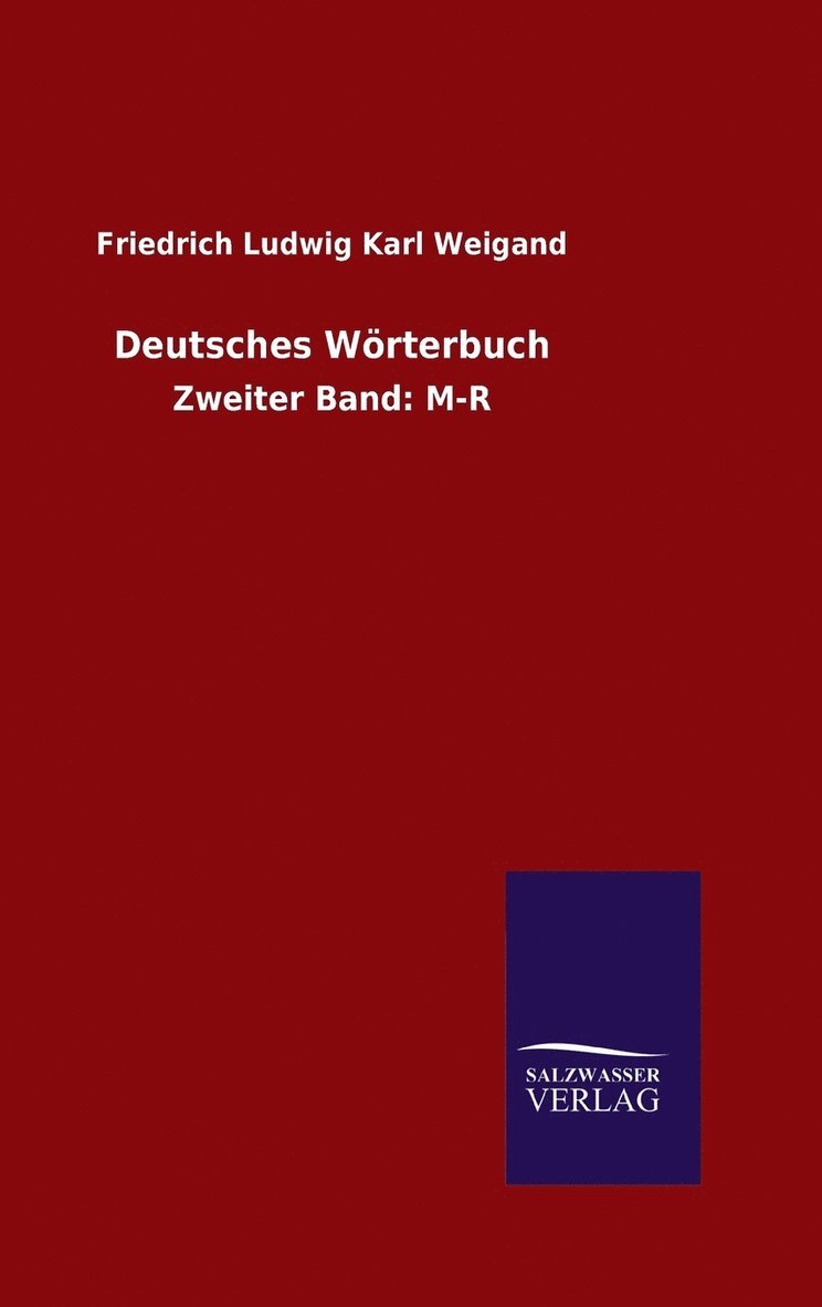 Deutsches Wrterbuch 1